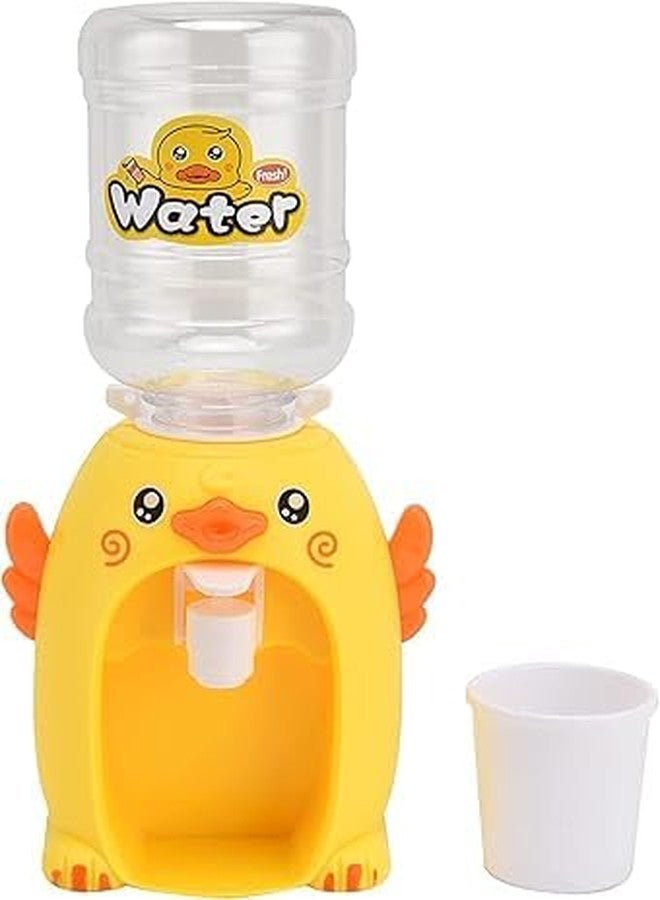 VEDHAK Water Dispenser Toy for Kids, Multi Cartoon Character Drinking Fountain Pumps Water, Juice & Milk Water Dispenser Toy Kids (Duck) - Image 1